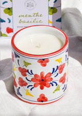 TOMATO BASIL SCENTED CANDLE