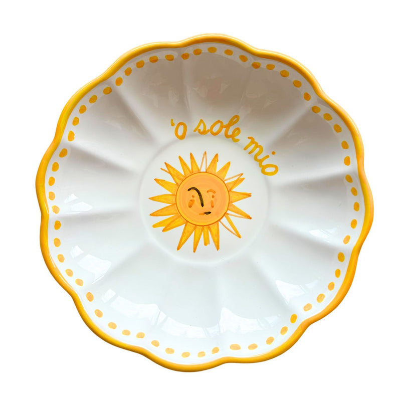 'O sole mio pasta plate