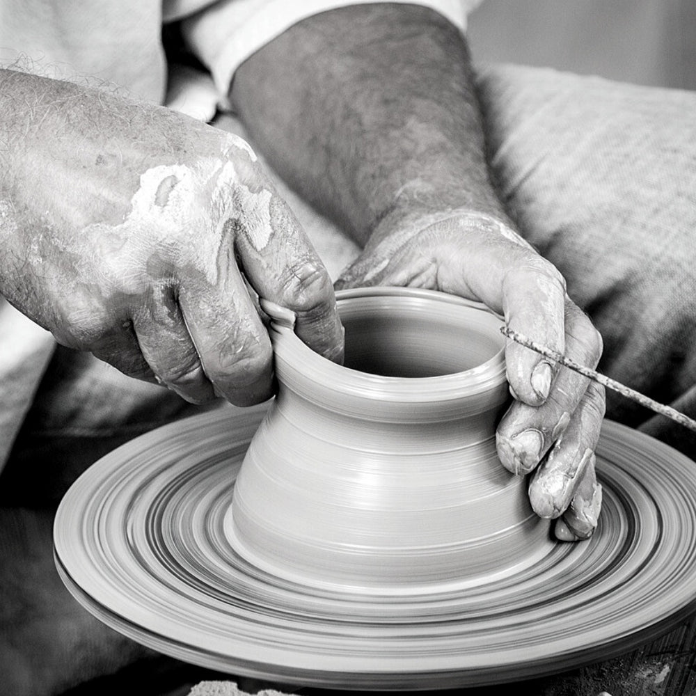 manufacturing process of Italian pottery - molleni home ceramics