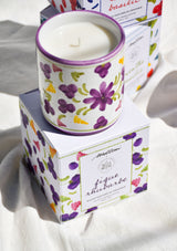 FIG RHUBARD SCENTED CANDLE