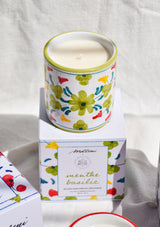 MINT BASIL SCENTED CANDLE