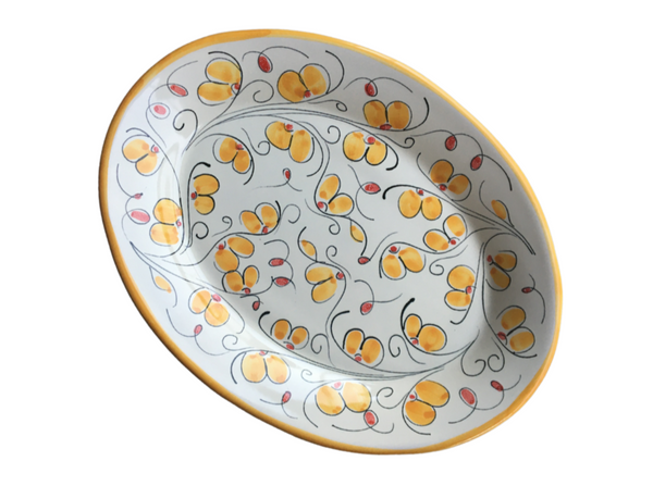 palermo - ceramic plate from Italy