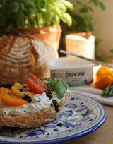 assiette positano antipasto molleni vaisselle italienne