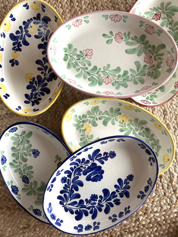 Rita oval plate